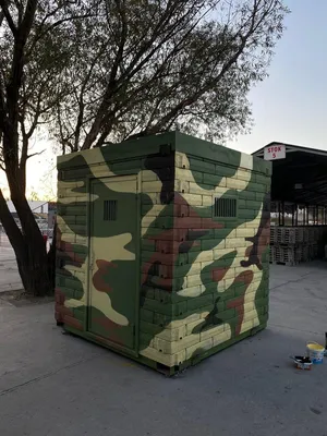 Easywallbrick ballistic cabin