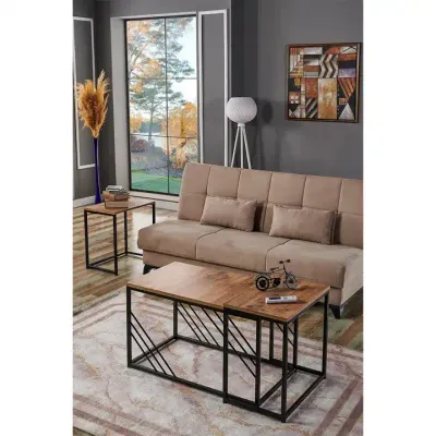 Coffee Table Nesting Coffee Table Wood 2 1 Set