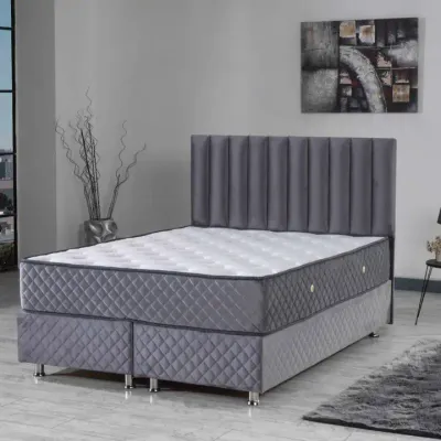 High Gloss Modern King Size Upholstered Beds High Back Bed Design Queen Bedroom Set Furniture