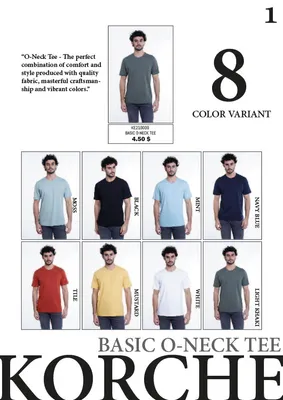 BASIC 0-NECK TEE