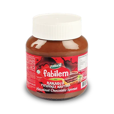Fabilem Cocoa Hazelnut Spread – Glass Jar