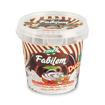 Fabilem Duo Cocoa and Milk Cream – Tub