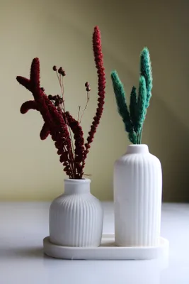 home decoration vase, table top decoration concrete vase
