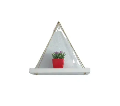 New Product Fassley Decorative Wire Mesh Shelf Hanging Shelf Thin Rope Shelf Hanging Organizer Display Wall Mounted Shelves
