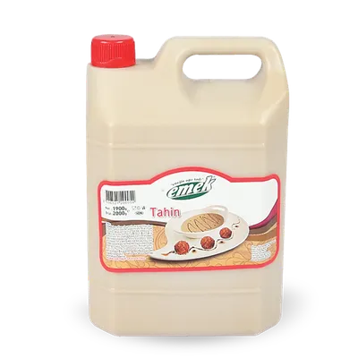Tahini – Plastic Canister, Red Cap
