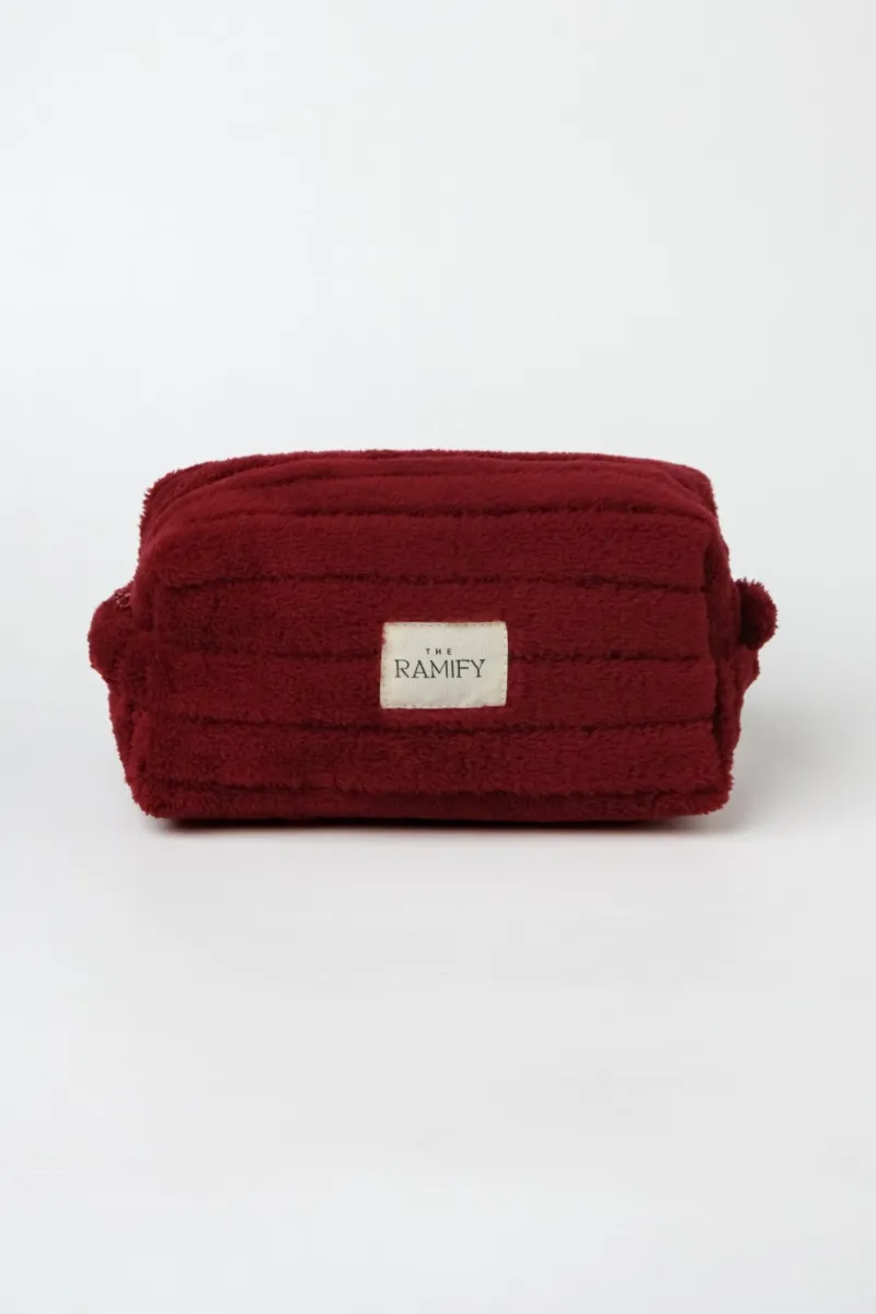 STRIPED PLUSH | Cosmetic Bag — picture 2