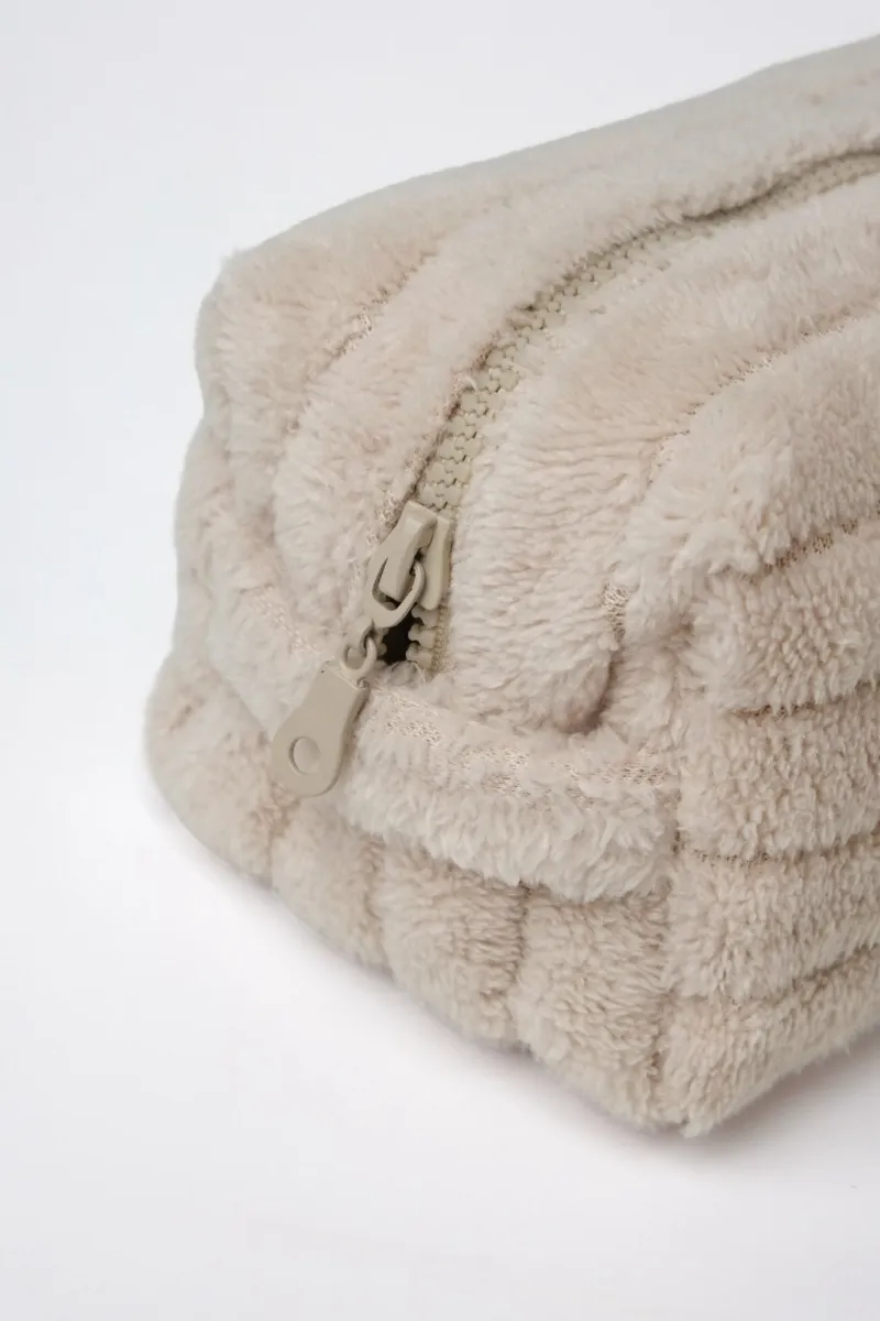 STRIPED PLUSH | Cosmetic Bag — picture 5