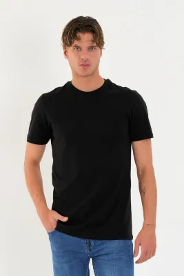100% Cotton Slim Fit Crew Neck Basic T-Shirt