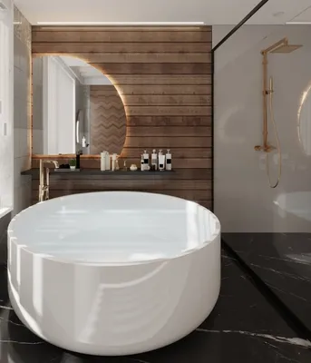 Bathroom Led Radius Mirror