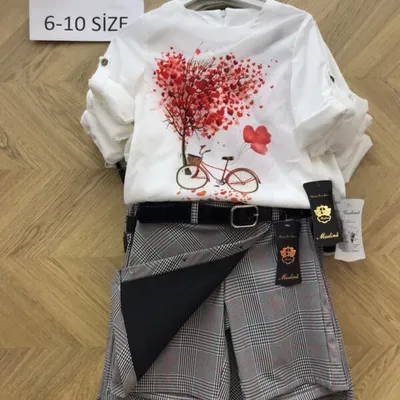 children girl clothes set (x10) turkish manufacturer misslina