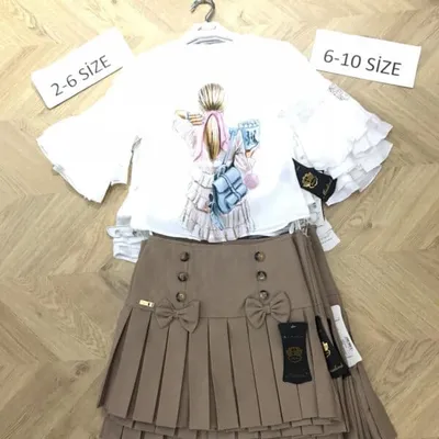 children girl clothes set (x10) turkish manufacturer misslina