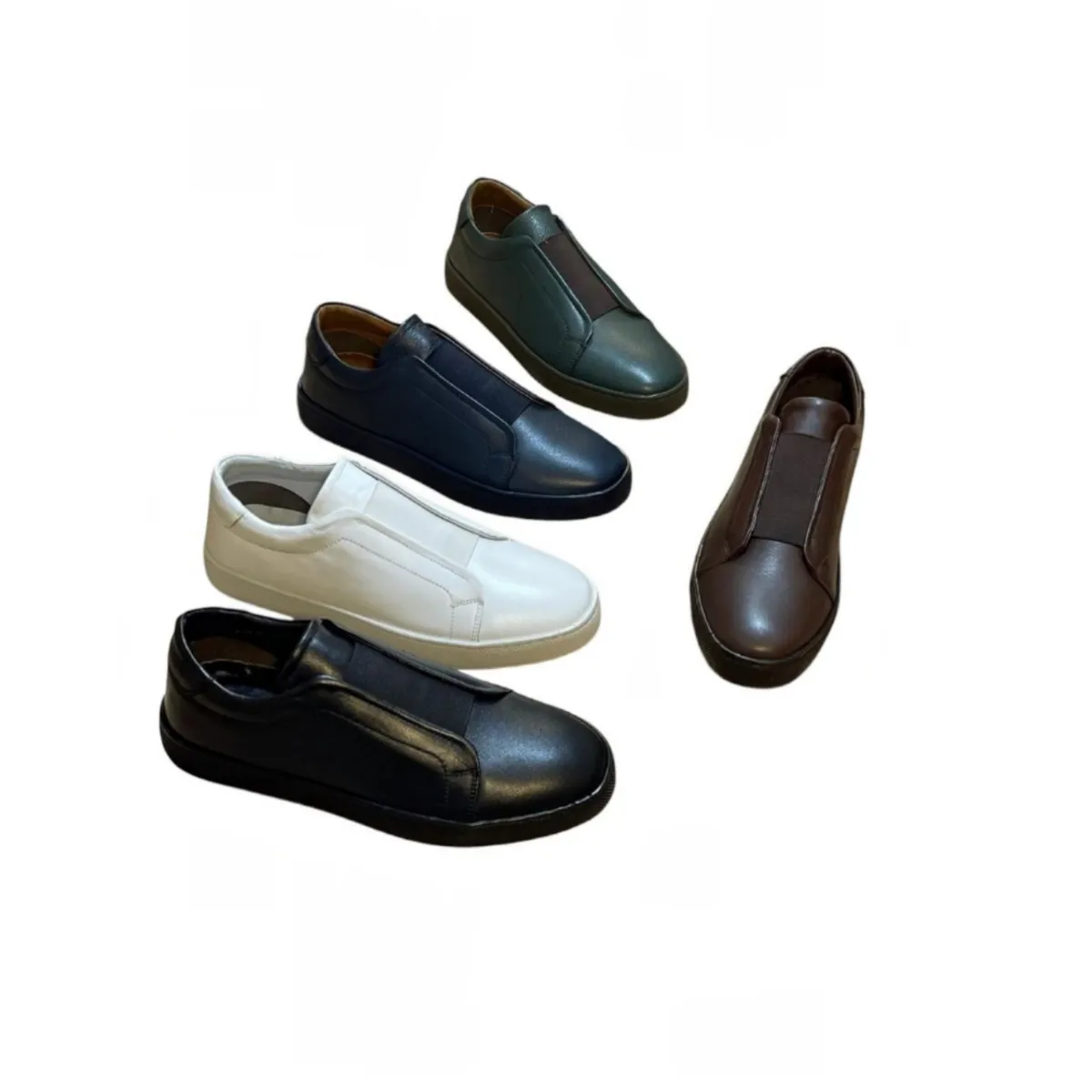 Original Leather Mens Sport Shoes — picture 3