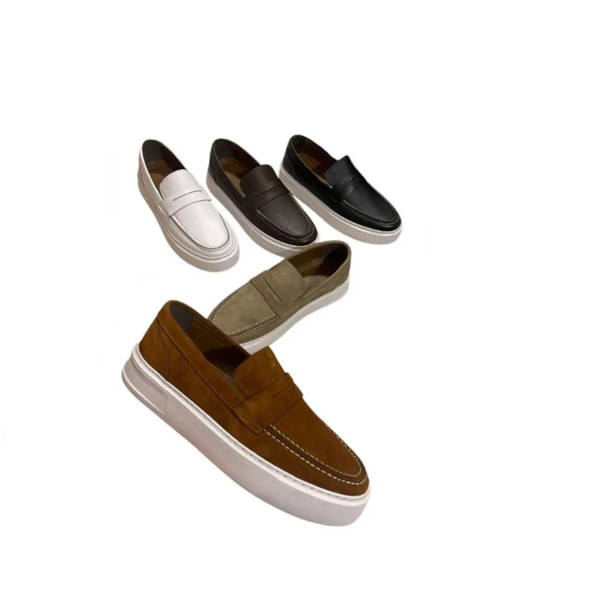 Original Leather Mens Sport Shoes — picture 6