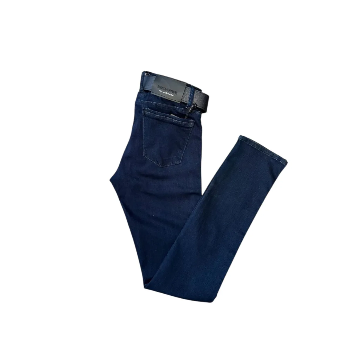 Men's Regular Fit Jeans – Dark Rinse and Navy — picture 4
