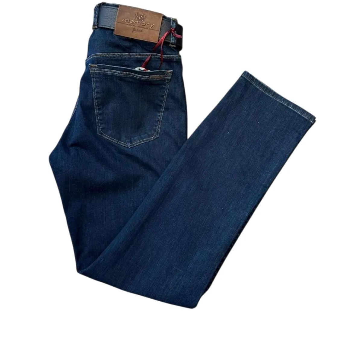 Men's Regular Fit Jeans – Dark and Mid Blue Wash — picture 6