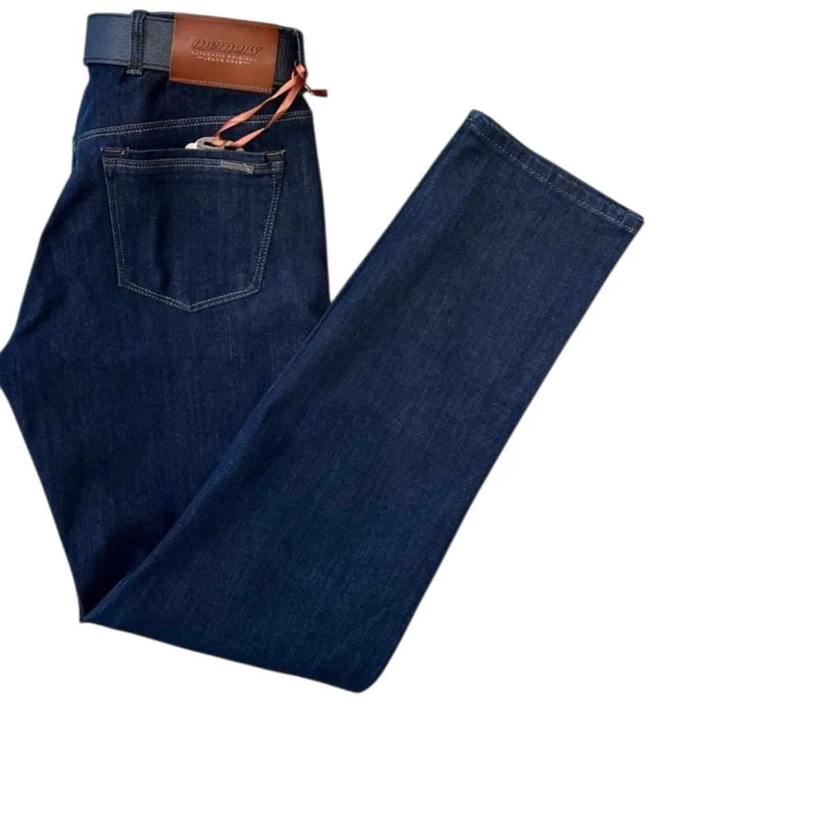Men's Regular Fit Jeans – Dark and Mid Blue Wash — picture 2