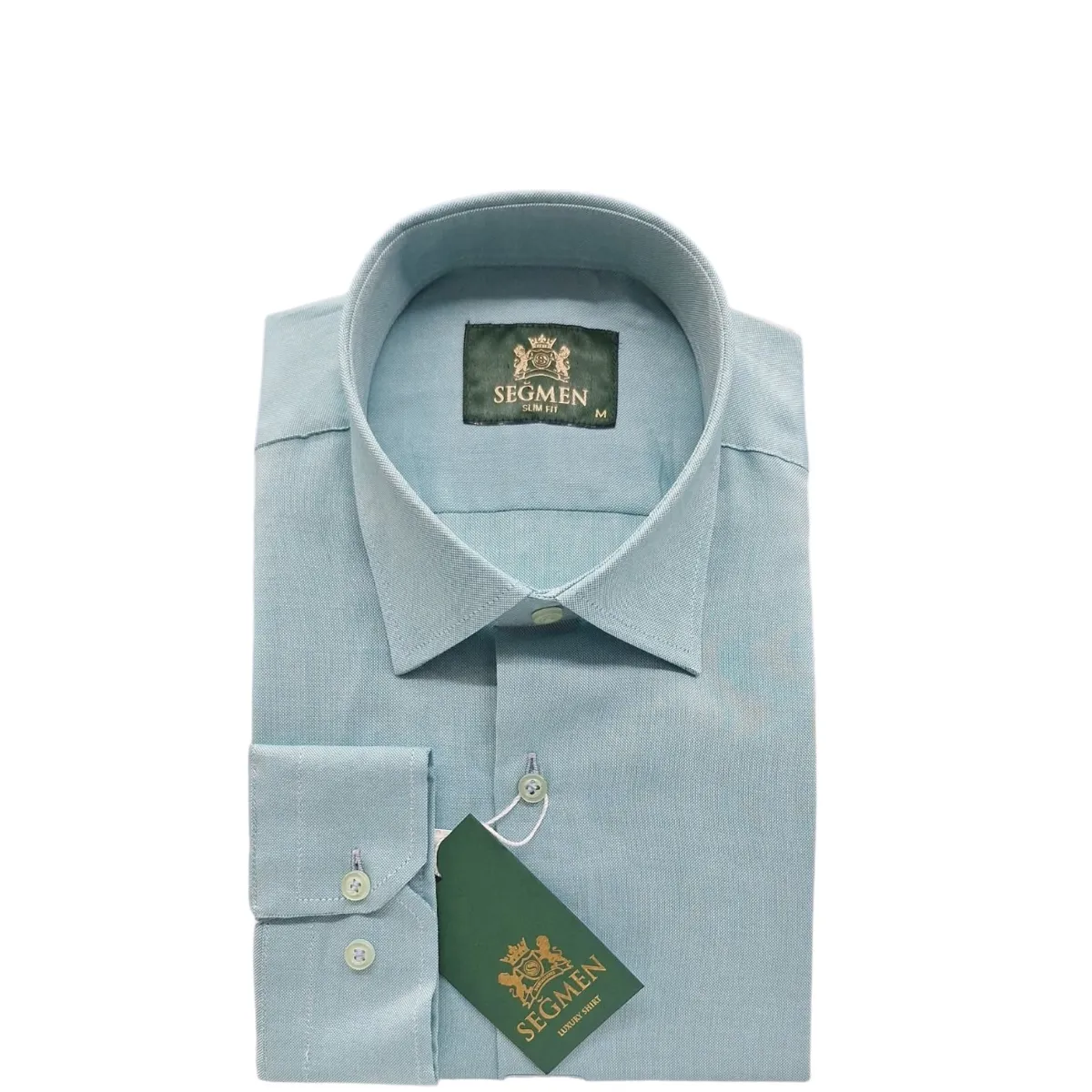 Cotton Slim Fit Long Sleeve Shirts — picture 4