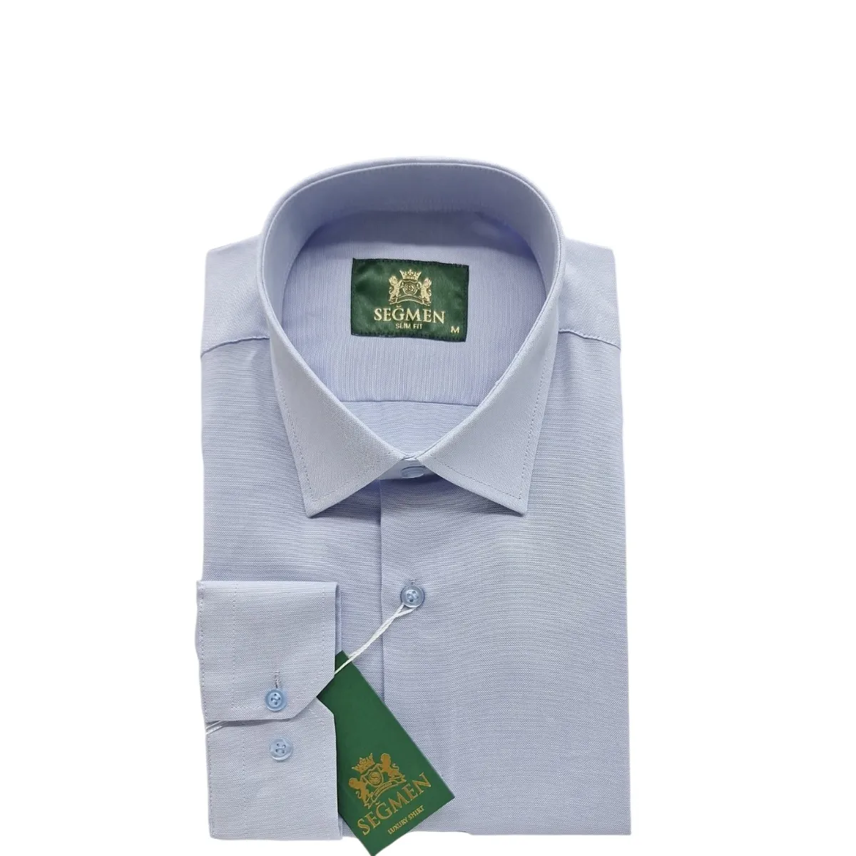 Cotton Slim Fit Long Sleeve Shirts — picture 3